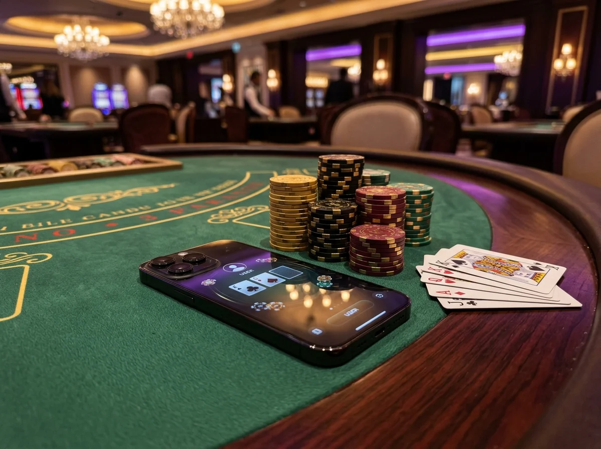 poker mobile visual