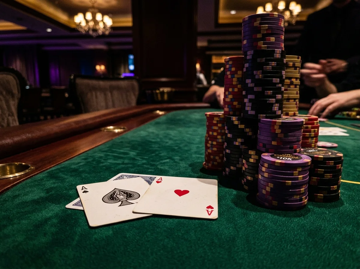 poker table visual